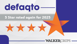 Walker Crips achieves 5 Star Defaqto ratings once again for 2025